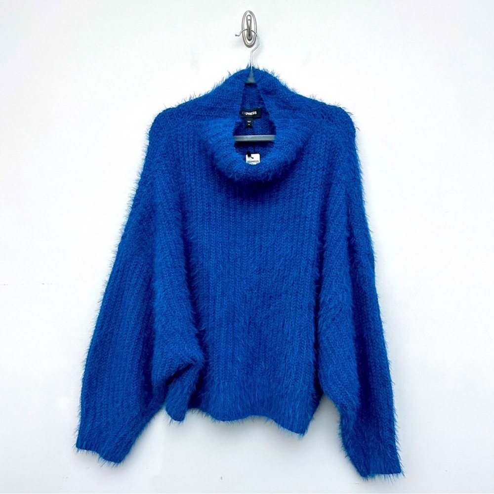 NWT fuzzy express sweater